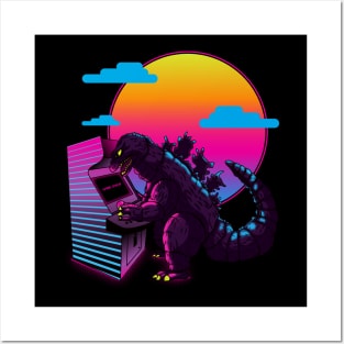 Game Over Kaiju Posters and Art